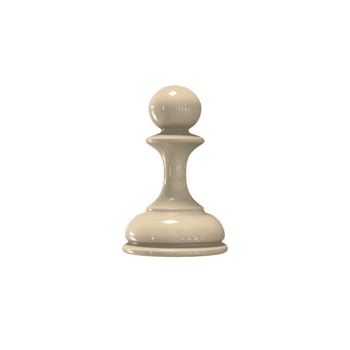 El Peón,Ubicación de las piezas en el tablero de ajedrez